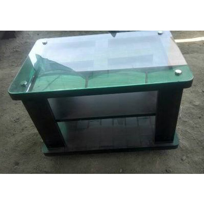 Rectangle Shaped Glass Table